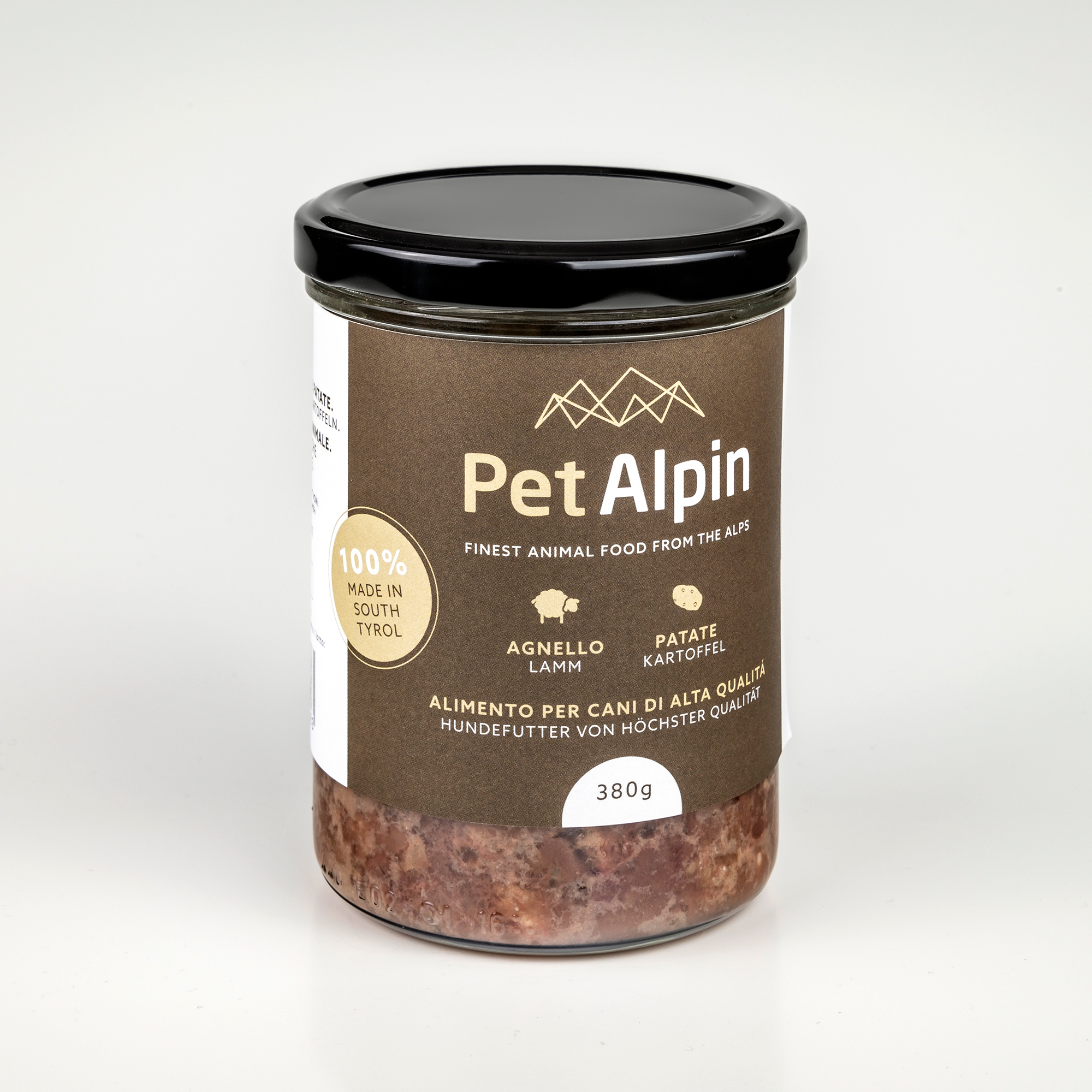 PetAlpin - Nassfutter für Hunde mit Lamm und Kartoffel - 380g PetAlpin - Nassfutter für Hunde mit Lamm und Kartoffel - 380g